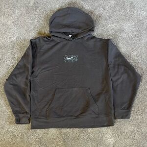 Dark grey hoodie with Nike Air embroidery🩶